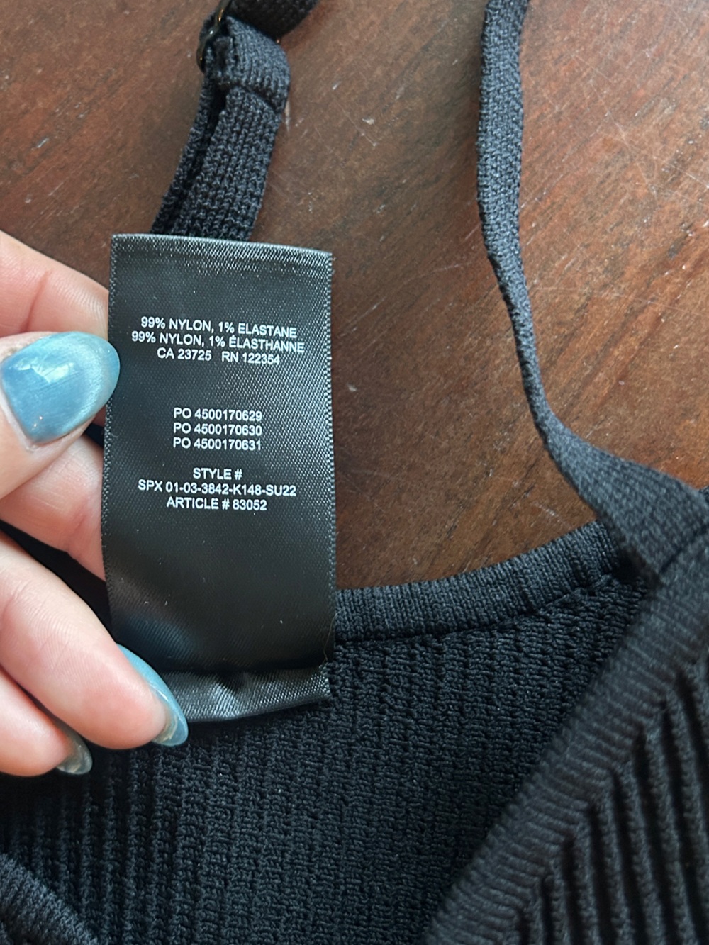 Babaton Sculpt Knit Bra Top • size small - Picture 5 of 5